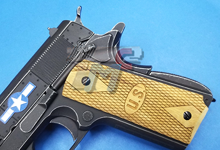 Armorer Works Auto Ordnance Custom 1911 Gas Blow Back Pistol (Squadron) - Click Image to Close